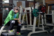 Libya female bodybuilder