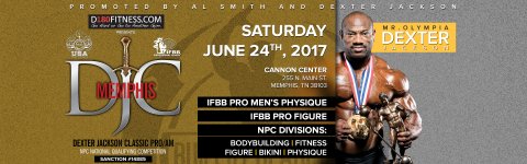 2017 IFBB NPC Dexter Jackson Memphis Classic