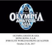 2017 OLYMPIA Asia 1