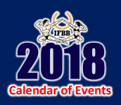 2018 ifbb bodybuilding calendar