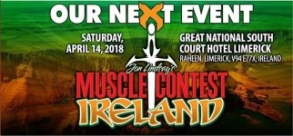 2018 Muscle Contest Ireland IFBB Pro League Qualifier