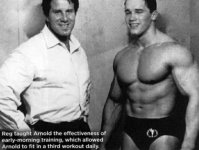 Arnold Schwarzenegger Reg park