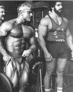 Tom platz with Lou Ferrigno