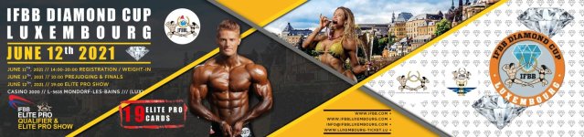 2021 IFBB Diamond Cup Luxembourg