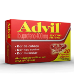 Advil 20 capsulas liquidas amp