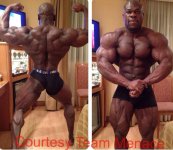 Lionel beyeke 2 days out from 2014 arnold brazil