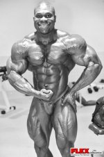 Lionel beyeke backstage at the 2014 arnold classic brazil