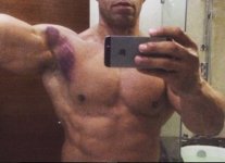 Kevin Levrone Torn Chest