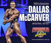 Arnold Classic Australia Dallas McCarver