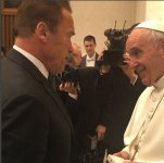 Arnold Schwarzenegger pope