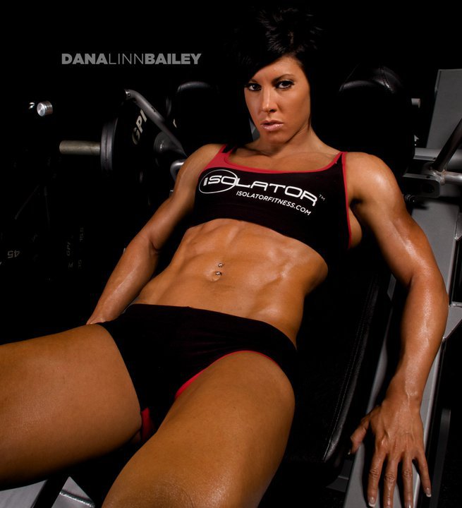 The always-fit and sexy Dana Linn Bailey. 